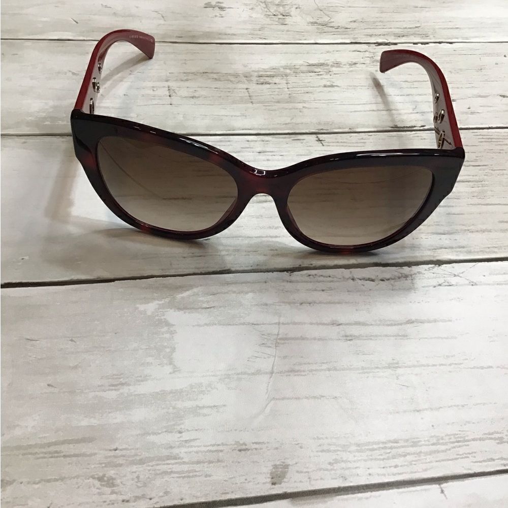 Versace Brown and red sunglasses